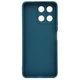 Чохол Fiji Style для Honor X8a силікон бампер із захистом блоку камер синій - зображення 2