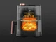 Аэрофритюрница для жарки без масла Air Fryer Su Tai ST-606 6л с 1000Вт черный - изображение 2