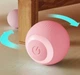 Мяч-шарик игрушка для кошки USB smart PetGravity с движением и световой панелью Розовый - изображение 2
