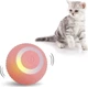 Мяч-шарик игрушка для кошки USB smart PetGravity с движением и световой панелью Розовый - изображение 1