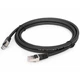 Патч-корд 0.25м S/FTP Cat 6A CU LSZH black Cablexpert (PP6A-LSZHCU-BK-0.25M) - изображение 2