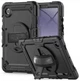 Чехол Carbon Armor Cover Tablet на Samsung Galaxy Tab A8 (X200/X205) 10.5" / защитный чехол для планшета с ремешком в комплекте / (черный) - изображение 1