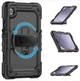 Чехол Carbon Armor Cover Tablet на Samsung Galaxy Tab A8 (X200/X205) 10.5" / защитный чехол для планшета с ремешком в комплекте / (черный) - изображение 2