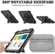Чехол Carbon Armor Cover Tablet на Apple iPad Mini 6 (8.3") / защитный чехол для планшета с ремешком в комплекте / (черный) - изображение 5
