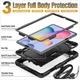 Чехол Carbon Armor Cover Tablet на Samsung Galaxy Tab S6 Lite (10.4") / защитный чехол для планшета с ремешком в комплекте / (черный) - изображение 3