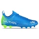 Бутсы футбольные с носком SP-Sport Ultra Game 0402-1 размер 44 Blue-Neon Green - изображение 1