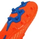 Бутсы футбольные с носком SP-Sport Ultra Game 0402-8 размер 43 Orange-Blue - изображение 8