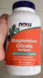 Цитрат магния Now Foods Magnesium Citrate 180 гелевых капсул - изображение 2