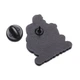 Значок (пин) BROCHE брошь бижутерия Животные Капибара Cappyccino BRGV114292 - изображение 4