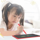 Графический LCD планшет со стилусом Writing Tablet 8,5" для рисования Красный (2765) - изображение 4