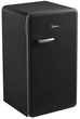 Холодильник MIDEA MDRD142SLF30 (85 см, чорний, ретро) - изображение 1