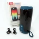 Bluetooth-колонка TG 651 blue с RGB - изображение 9