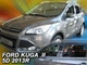 Дефлектори вікон (вітровики) HEKO для Ford Kuga 2013-2018 5D вставні 4 шт - зображення 7