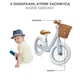 Детский беговел Kinderkraft Rapid 2 Blue Breeze, 5902533924875 - изображение 8