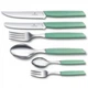 Вилка столова з ручкою м'ятного кольору Victorinox Swiss Modern Table Vx69036.0941 - зображення 2