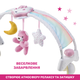 Игровая музыкальная панель Chicco Радужное сияние, розовая - изображение 3