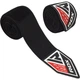Бинти для боксу RDX WX Professional Boxing Hand Wraps Black (4.5м.) - изображение 2