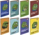 Набір блокнотів YES Frog А7 У клітинку 48 аркушів х 40 шт (151982) - зображення 1