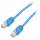 Патч-корд 0.5м UTP cat 6 CCA blue Cablexpert (PP6U-0.5M/B) - изображение 1