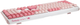 Klawiatura przewodowa Ducky One 3 Cherry MX Red USB Gossamer Pink (WLONONWCRA265) - obraz 3