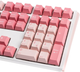 Klawiatura przewodowa Ducky One 3 Cherry MX Red USB Gossamer Pink (WLONONWCRA265) - obraz 8