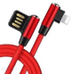 Кабель Libox USB Type A - Lightning M/M 1 м Red (1001042) - зображення 1