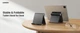 Подставка держатель для планшета UGREEN LP115 Multi-Angle Stand for iPad черная - изображение 5