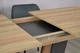 Стіл обідній розкладний Torino 140(180)x80 Блеквуд Ячмінний / Графіт Intarsio - зображення 7