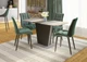 Стол обеденный раскладной Cosmo Grey 110(145)x68 см Графит / Серый Камень Intarsio - изображение 9