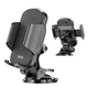 Держатель для телефона в автомобиль Hoco CA82 Just fast suction cup car holder Black (6931474745767) - изображение 1