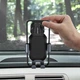 Держатель для телефона в автомобиль Baseus Tank Gravity Car Mount With Suction Base SUYL-TK01 Black - изображение 7