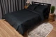 Комплект постельного белья Moon&Star Двуспальный 175х210 см Midnight Luxe Satin Stripe (MS-820005259) - изображение 1