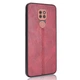 Защитный чехол UniCase Leather Series для Motorola Moto G9 Play / Moto E7 Plus - Red - изображение 3