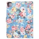 Чехол Deexe Peony Pattern для Apple iPad Air 4 / 5 10.9 (2020/2022) / iPad Pro 11 (2020/2021) - Blue - изображение 3