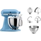 Кухонная машина KitchenAid 5KSM175PSEVB 300 Вт голубая - изображение 2
