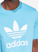 T-shirt męski bawełniany adidas Adicolor Trefoil IR7980 XL Niebieski (4066759623187) - obraz 4