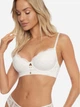 Biustonosz damski Push-up z koronką Esotiq 41331-00X 75B Biały (5903972253786) - obraz 1