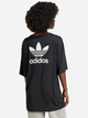 T-shirt damski oversize adidas Trefoil Originals IU2408 S Czarna (4066757290220) - obraz 2