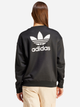 Світшот жіночий adidas Trefoil Loose IU2410 S Чорний (4066757244421) - зображення 2