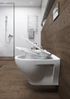 Унитаз подвесной CERSANIT MODUO PLUS CLEAN ON овальный сет B904 с дюропластовым сиденьем SLIM с плавным закрыванием и функцией простого снятия S701-724 - изображение 5