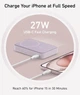 Скоростная магнитная батарея с подставкой и дисплеем Anker MagGo Qi2 15W Ultra-Fast MagSafe Powerbank, 10 000mAh для iPhone 17/17 Pro/17 Pro Max, iPhone 16/15/14/13/12 Series - Purple - изображение 5