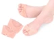Силіконовий розділювач коректор великого пальця ніг Silicone Foot Pad Beige - изображение 1