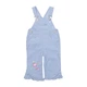 Полукомбинезон вельвет для девочки Hawk Kids COL803606 80 см Голубой - изображение 1