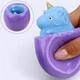 Игрушка антистресс жмякалка Фуфлик Единорог, Фиолетовый - изображение 1