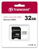 Карта памяти microSD 32Gb Transcend 300S Class 10 UHS-I U1 + SD адаптер (TS32GUSD300S-A) - изображение 1