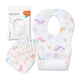 Нагрудник одноразовий м'який (10 шт/уп.) (23,5 см x 34,5 см) "BabyOno" - зображення 1
