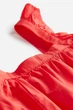 Платье объемное хлопковое красное H&M 140см (400097173) - изображение 2