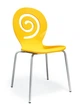Стул обеденный Лев 480*430*820(штабелируемый) Металл/дерево, цвет Желтый Group SDM - изображение 6