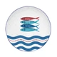 Тарілка обідня Easy Life Sardine's Party 26 см (R2200#SARD) - зображення 1