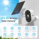 WiFi відеокамера Anran C2, 3Mp, 5200mAh, +сонячна панель (1251) - зображення 4